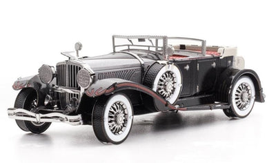 1935 Duesenberg Model J-Type Classic Car Metal Model Kit 3D Puzzle Craft Gift Laser Cut Puzzles Jigsaw Hobby Gift for Car Lover
