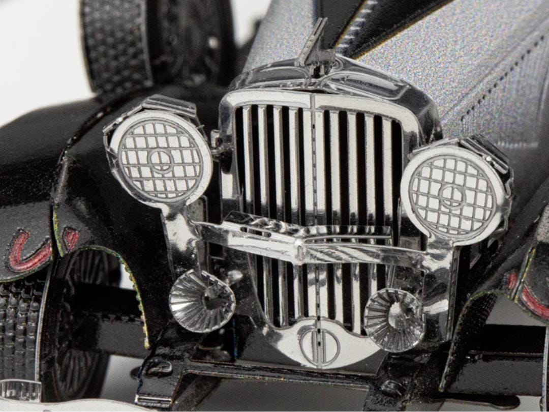 1935 Duesenberg Model J-Type Classic Car Metal Model Kit 3D Puzzle Craft Gift Laser Cut Puzzles Jigsaw Hobby Gift for Car Lover