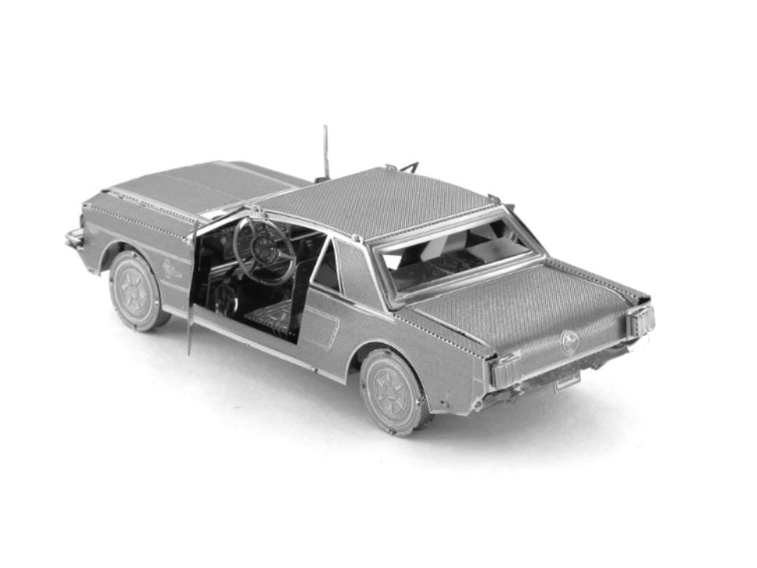 Ford Mustang 1965 Metal Model Kit 3D Puzzle Craft Gift Laser Cut Puzzles Jigsaw Hobby Gift for Car