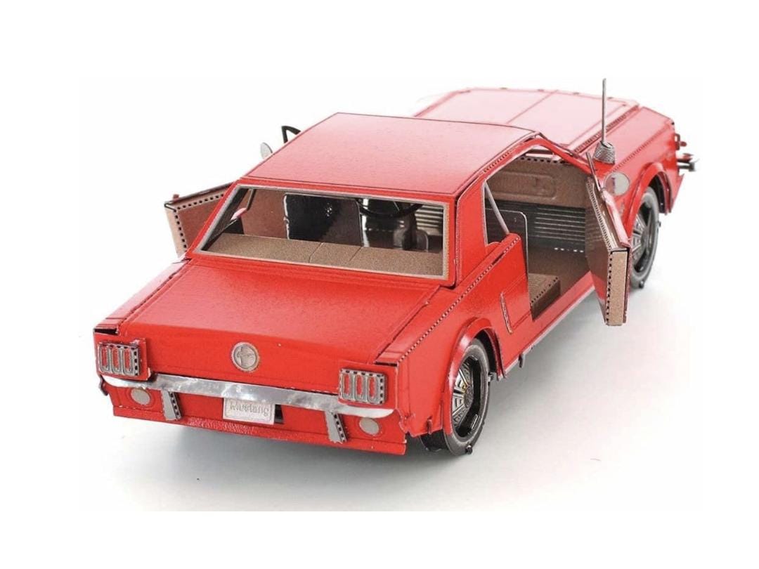 Ford Mustang 1965 Metal Model Kit 3D Puzzle Craft Gift Laser Cut Puzzles Jigsaw Hobby Gift for Car