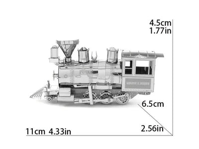 Disney Parks Locomotive Train Metal Model Kit 3D Puzzle Craft Gift Laser Cut Puzzles Jigsaw