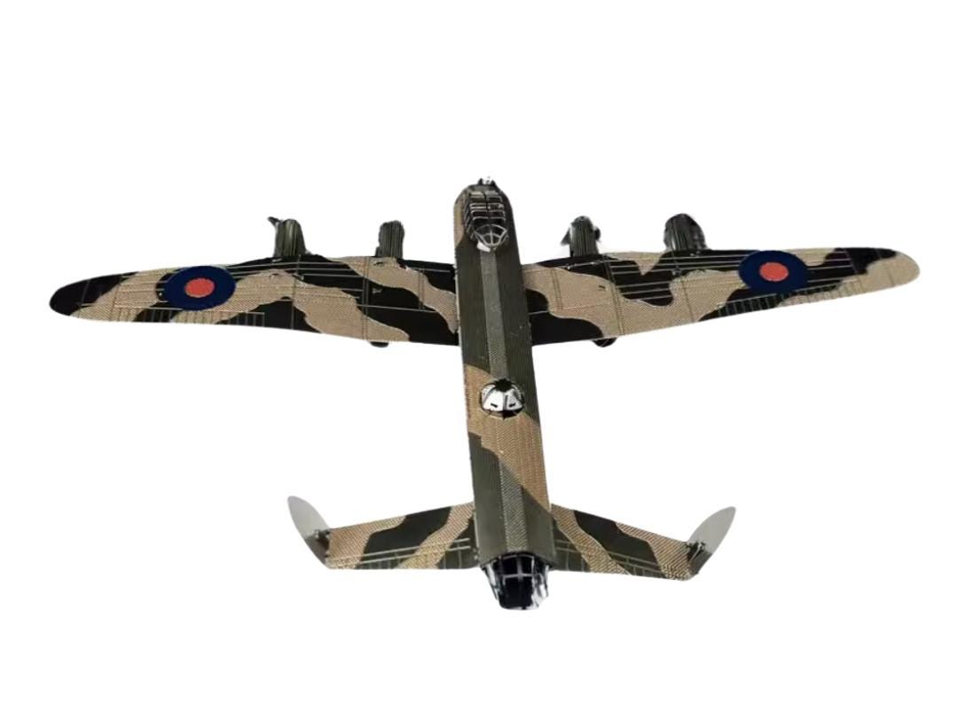 Avro Lancaster Bomber Metal Model Kit 3D Puzzle Craft Gift fighter Plane Aircraft Laser Cut Puzzles Jigsaw Hobby Gift for Plane Lover