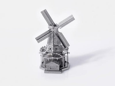 Dutch Windmill Metal Model Kit 3D Puzzle Craft Gift Laser Cut Puzzles Jigsaw Hobby Gift