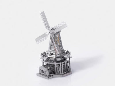 Dutch Windmill Metal Model Kit 3D Puzzle Craft Gift Laser Cut Puzzles Jigsaw Hobby Gift