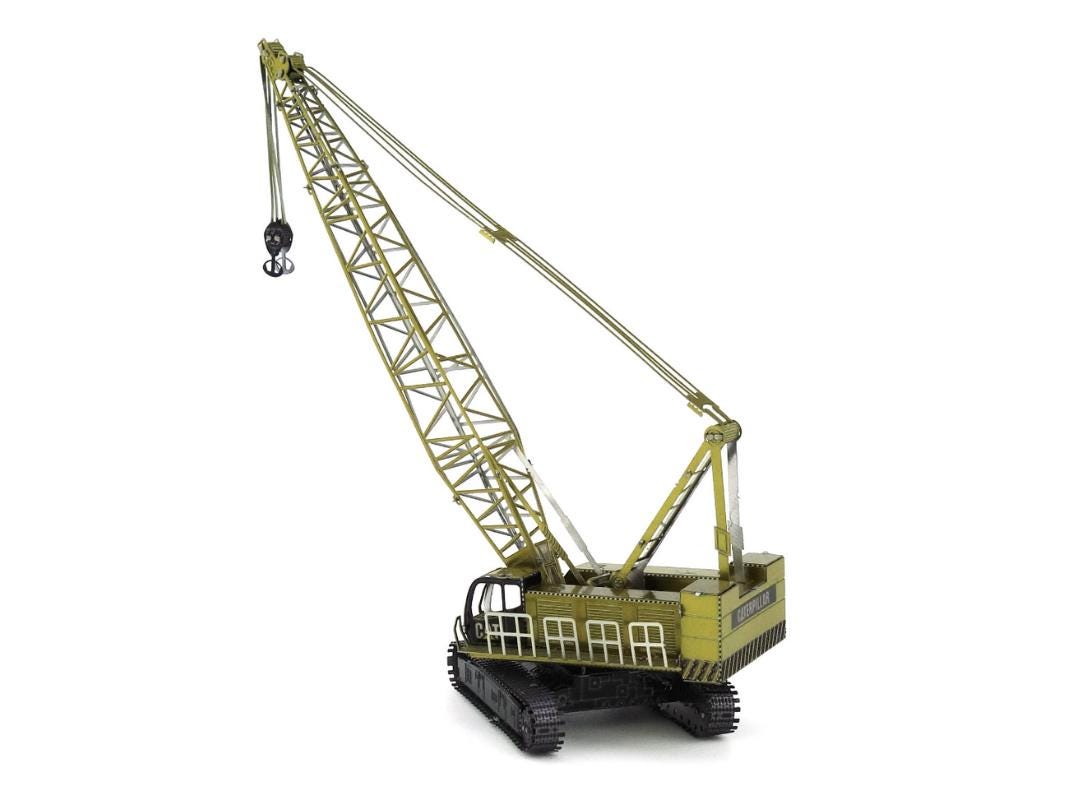 Remote Control Side Crane Truck Metal Model Kit 3D Puzzle Craft Gift Laser Cut Puzzles Jigsaw Hobby Gift for Car Lover