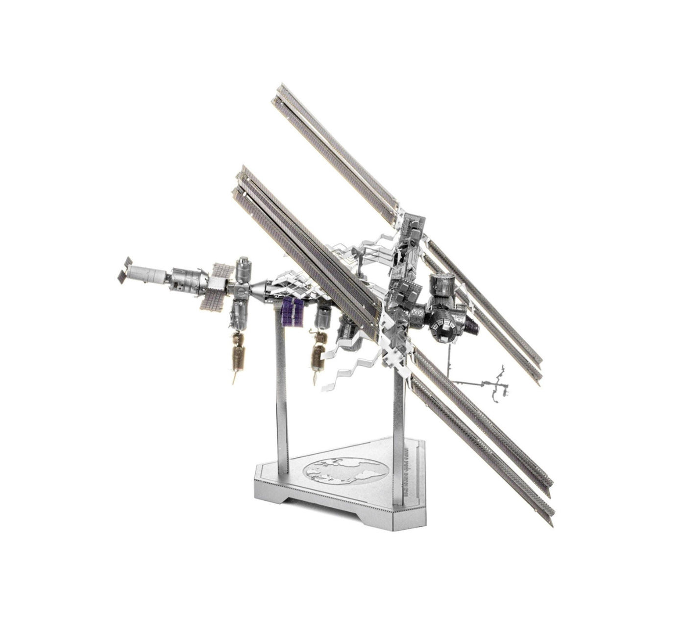 International Space Station Metal Model Kit 3D Puzzle Craft Gift Laser Cut Puzzles Jigsaw Hobby Gift for Space Lovers Handmade Decoration