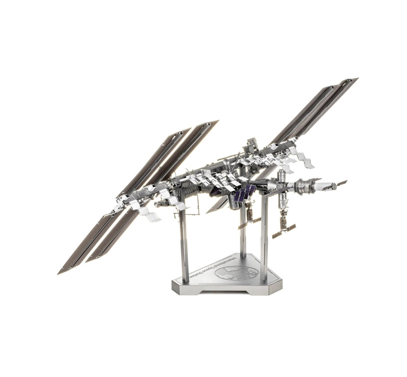 International Space Station Metal Model Kit 3D Puzzle Craft Gift Laser Cut Puzzles Jigsaw Hobby Gift for Space Lovers Handmade Decoration