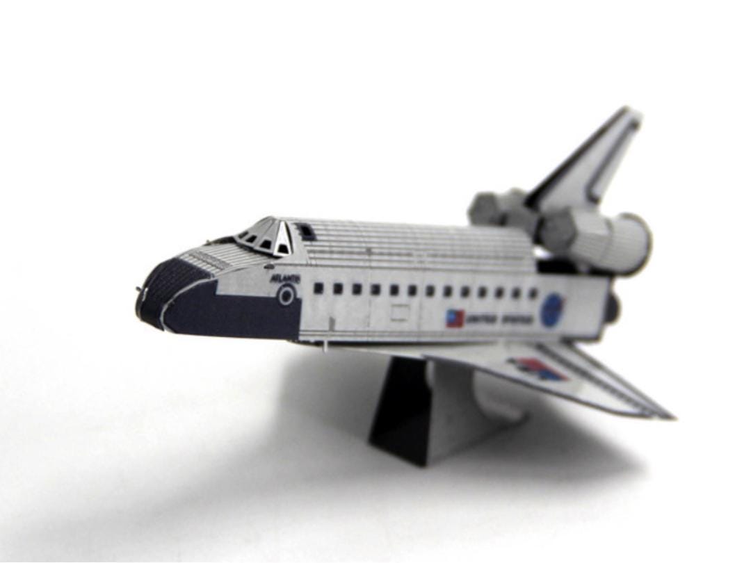 Space Shuttle Atlantis Metal Model Kit 3D Puzzle Craft Gift Laser Cut Puzzles Jigsaw Hobby Gift for space lovers handmade